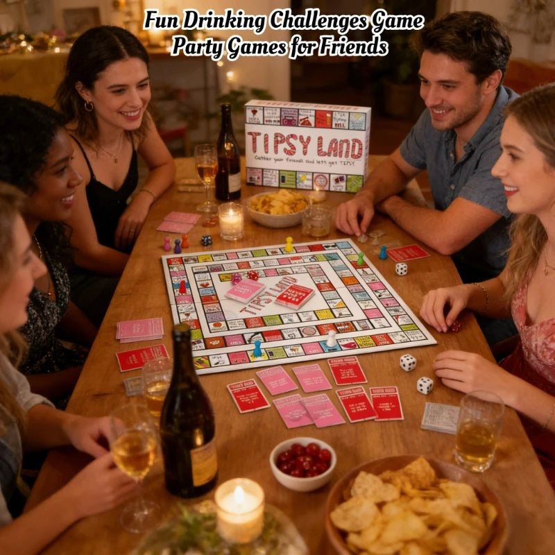 Land of Tipsy Board Game
