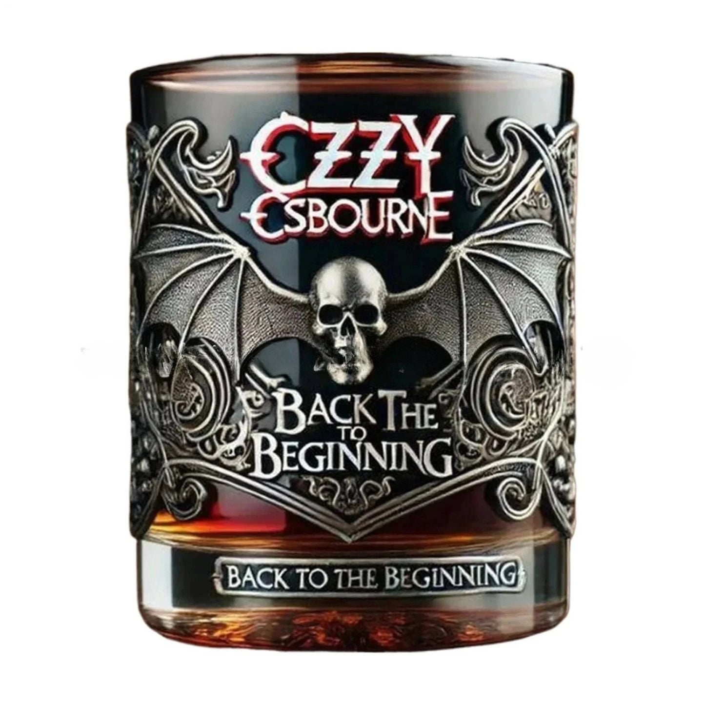 Ozzy Osbourne Rock Music Themed Whiskey Glass Barware Ideal Gift for Cocktail Lovers Fans' Choice for All Occasions