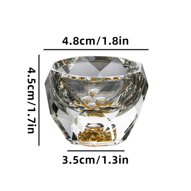 Shot Glasses Diamond Crystal Glass