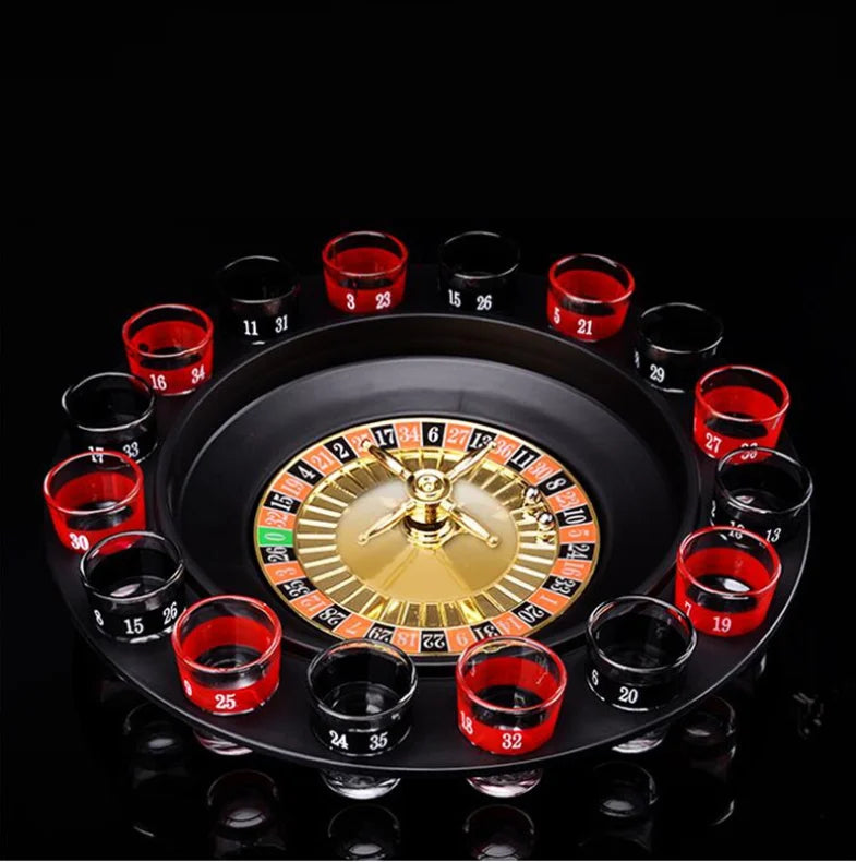 Shot Glass Drinking Roulette