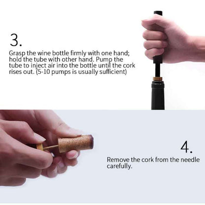Pressure Pump Wine Bottle Opener
