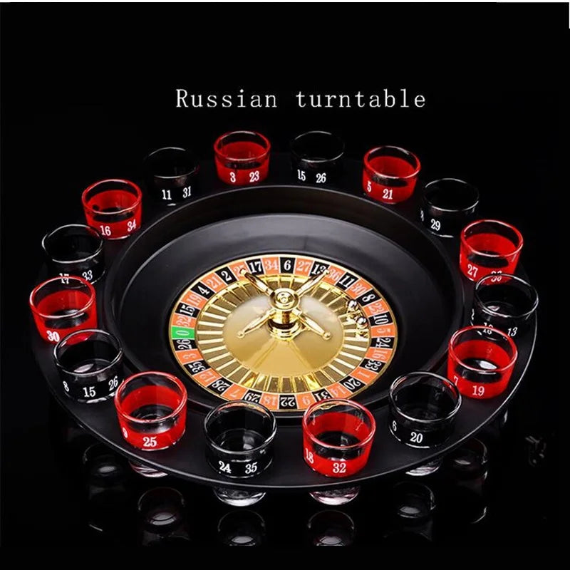 Shot Glass Drinking Roulette