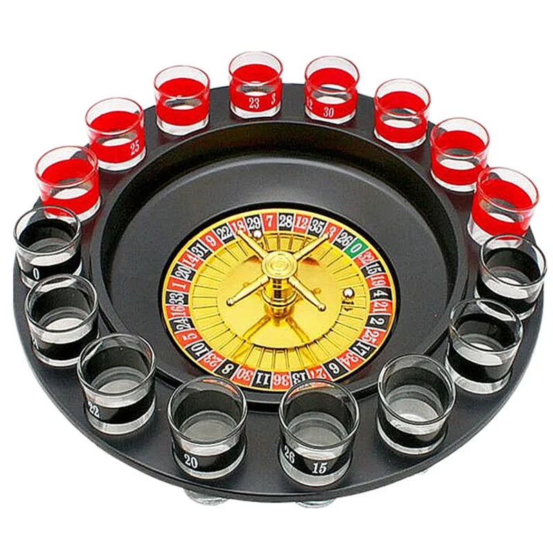 Shot Glass Drinking Roulette