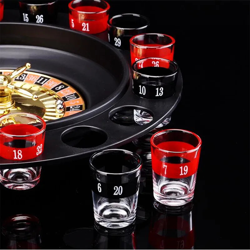 Shot Glass Drinking Roulette