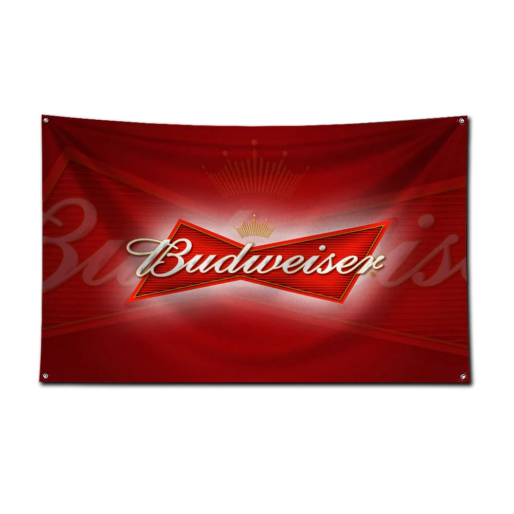 Beer B-budweisers Flag