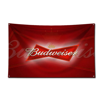 Beer B-budweisers Flag