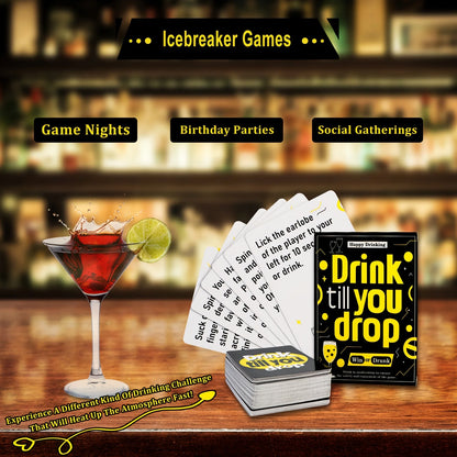 Drink Till You Drop Card Game