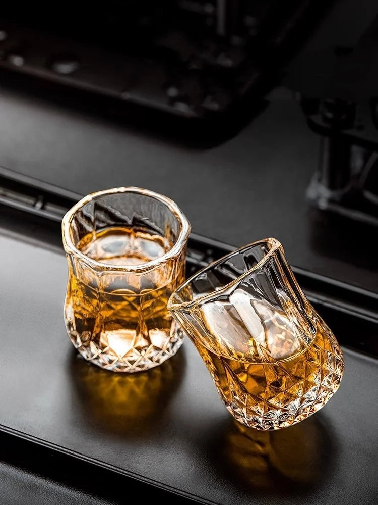 6Pcs Whiskey Glass Shot Cup