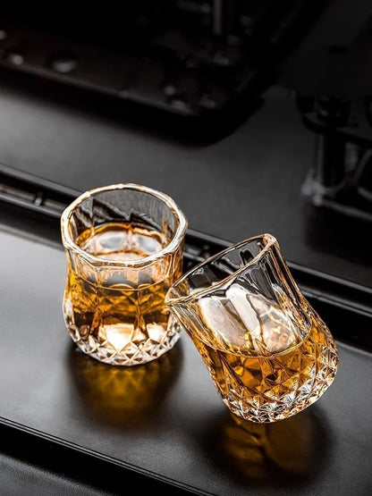 6Pcs Whiskey Glass Shot Cup