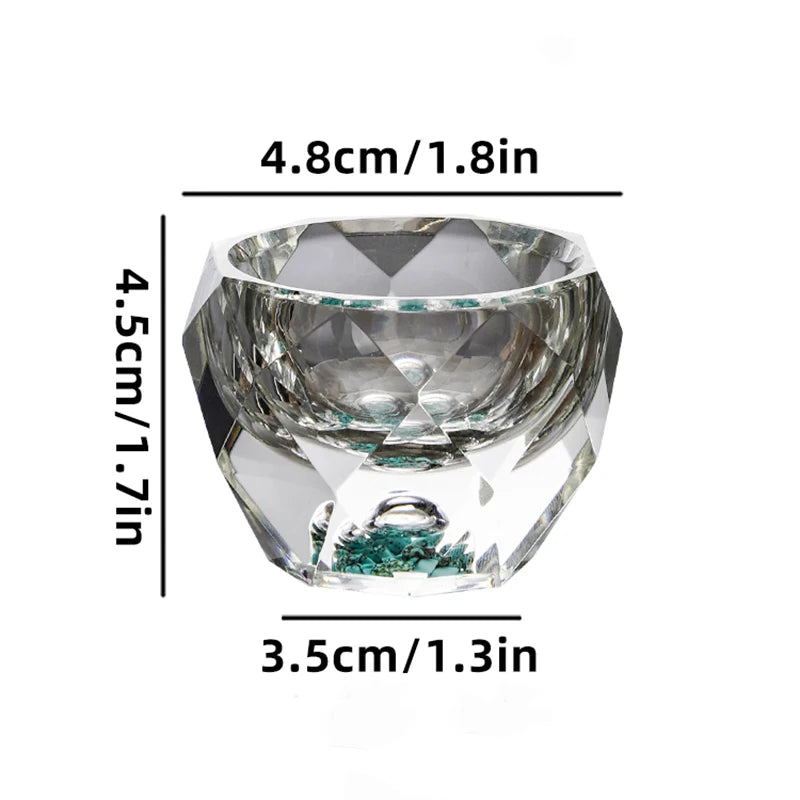 Shot Glasses Diamond Crystal Glass