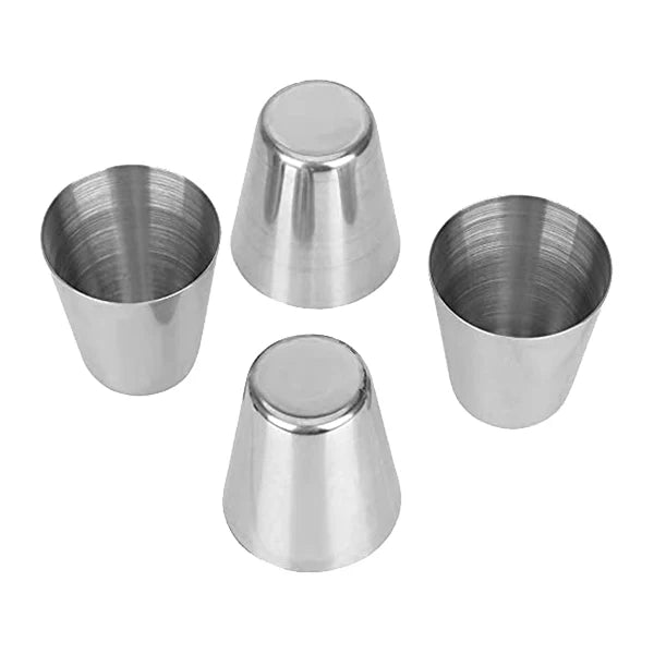 15 Pcs Stainless Steel Shot Glasses