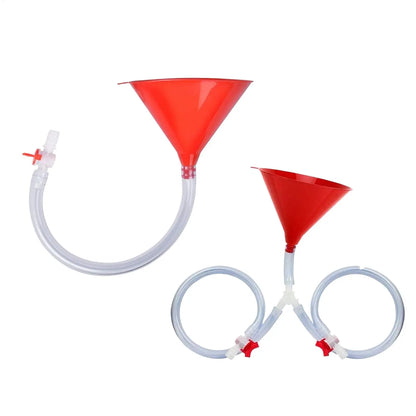 Single/Double Head Beer Funnel