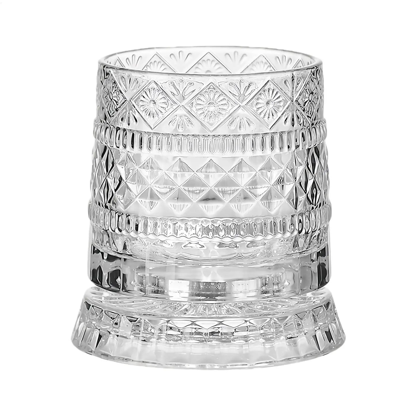 Rotating Whiskey Glass