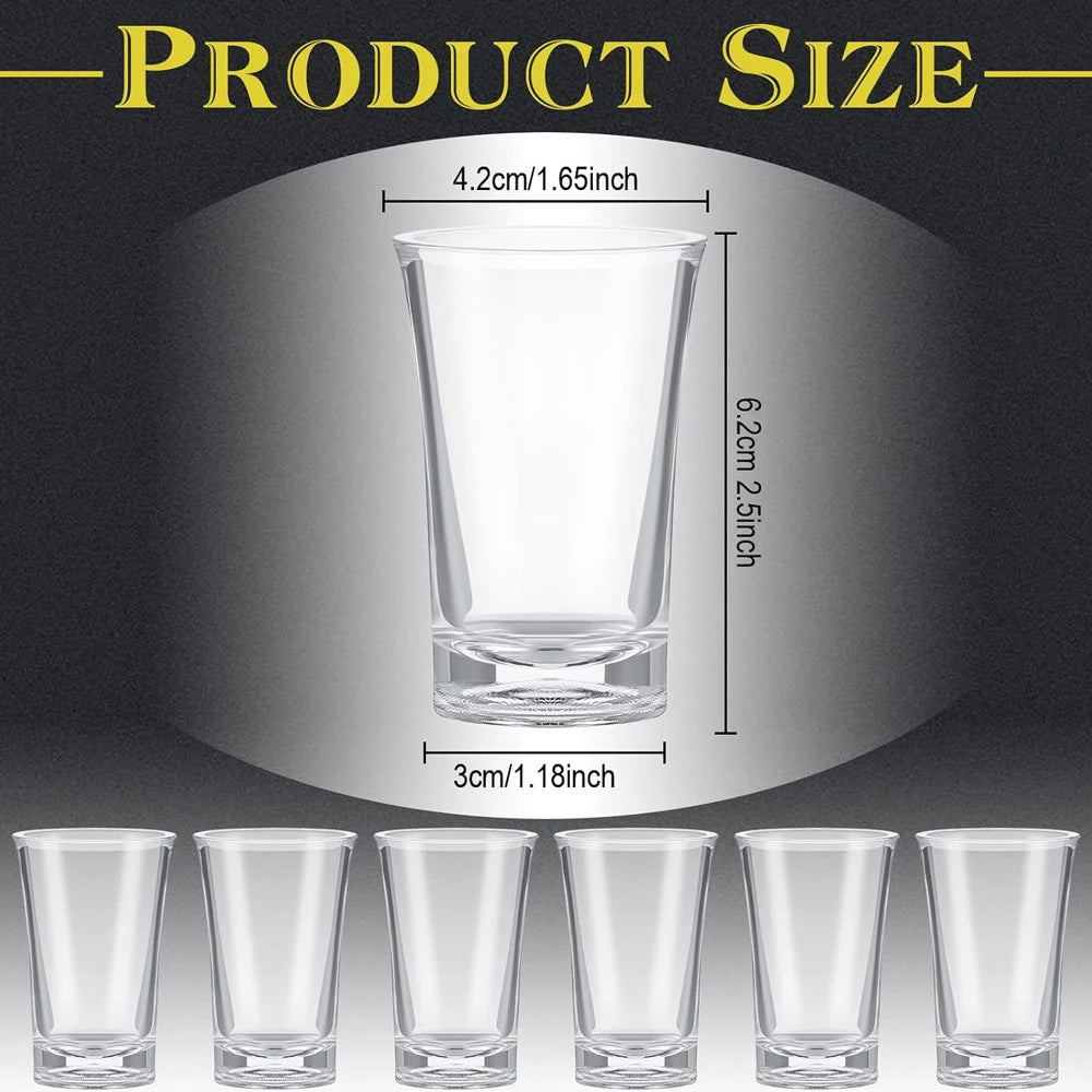 Acrylic Shot Glasses