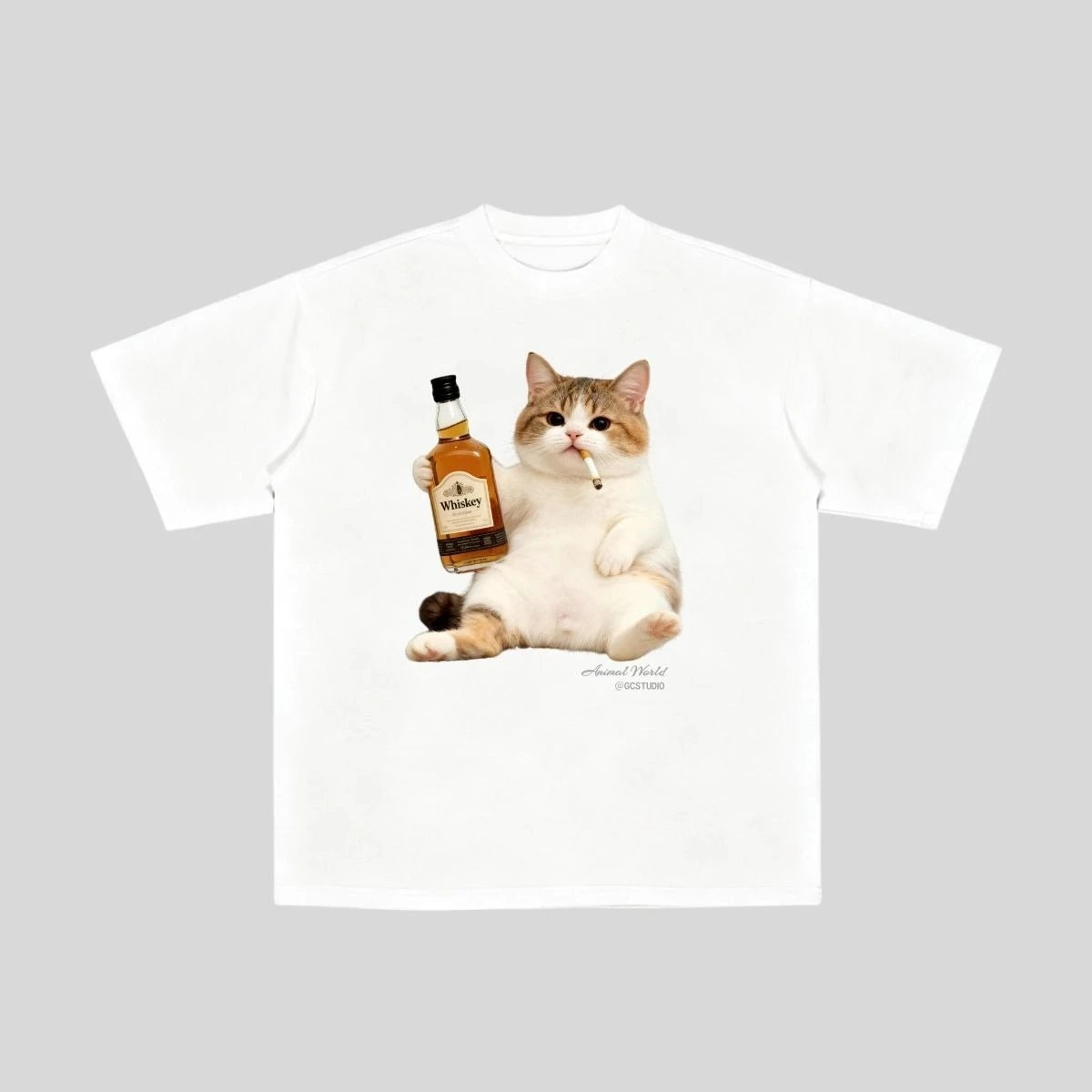 Drunk Cat T-Shirt
