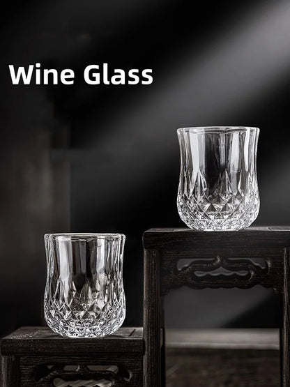 6Pcs Whiskey Glass Shot Cup
