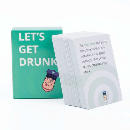 Let's Get Drunk Card Game