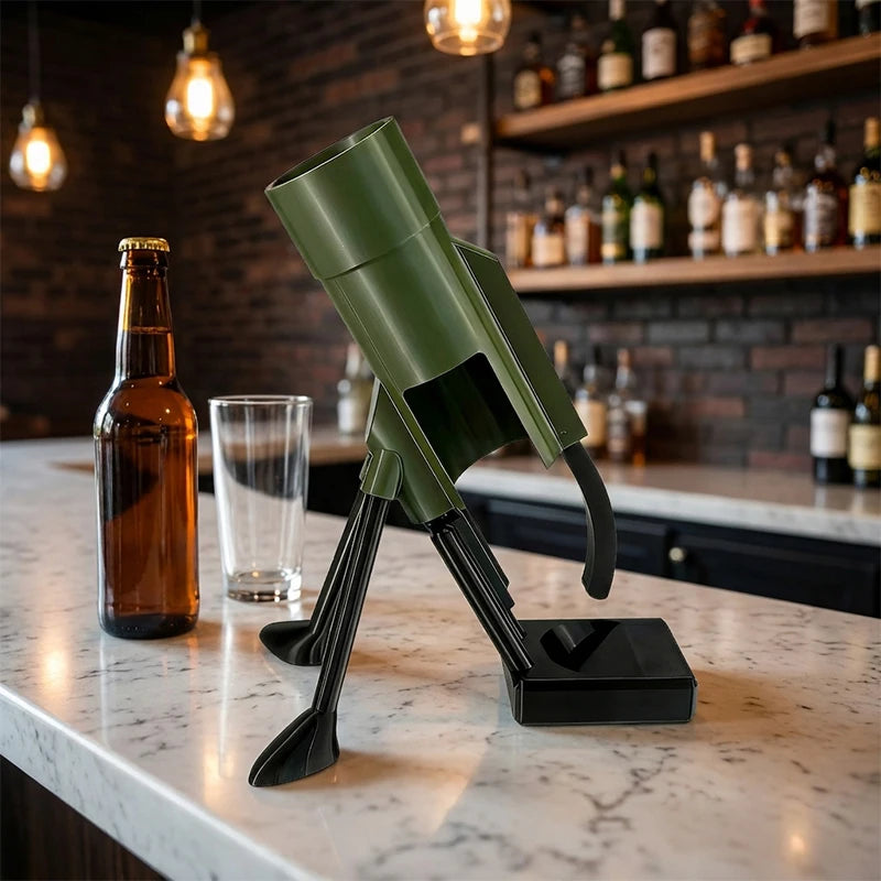 Mortar Beer Bottle Opener