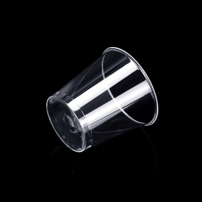 100 Pcs Reusable Plastic Shot Glasses