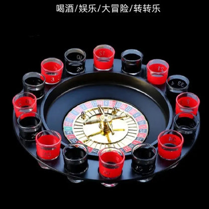 Shot Glass Drinking Roulette