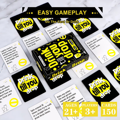 Drink Till You Drop Card Game