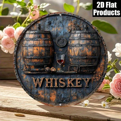 Retro Whisky Barrel Sign