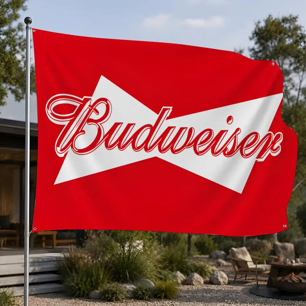 Beer B-budweisers Flags