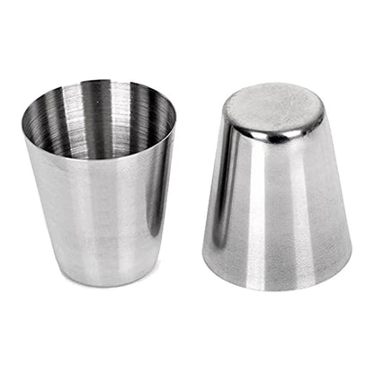 15 Pcs Stainless Steel Shot Glasses