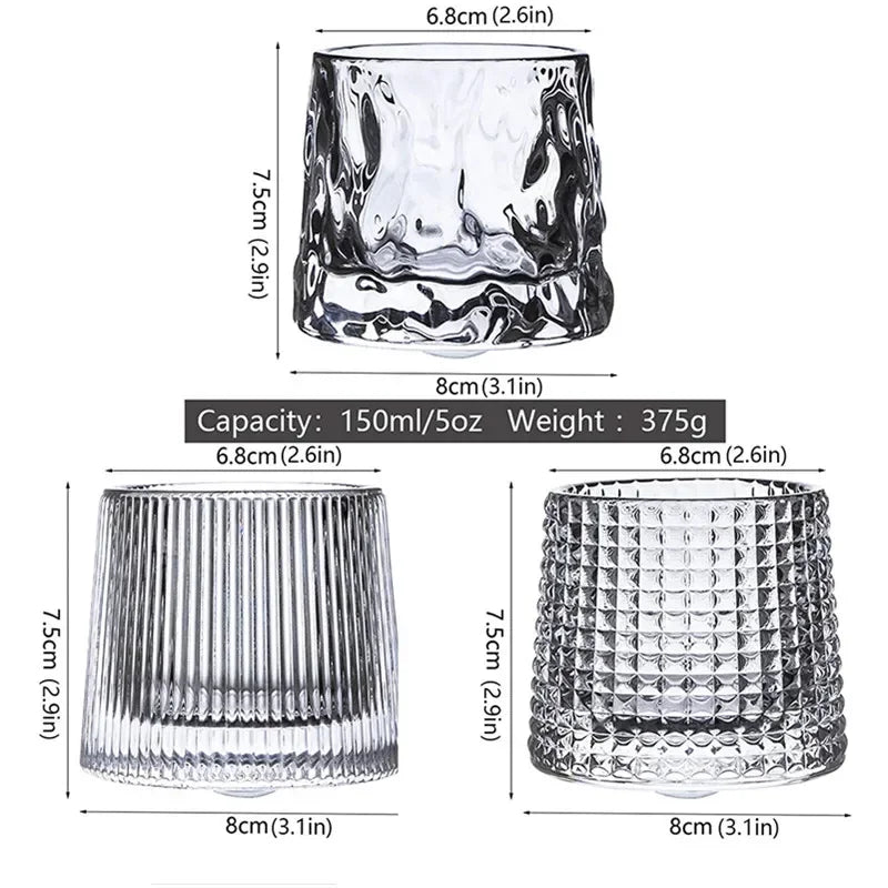 Old Fashion Whiskey Glass