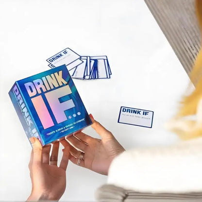 Drink IF... Hilarious Adult Drinking Game Card