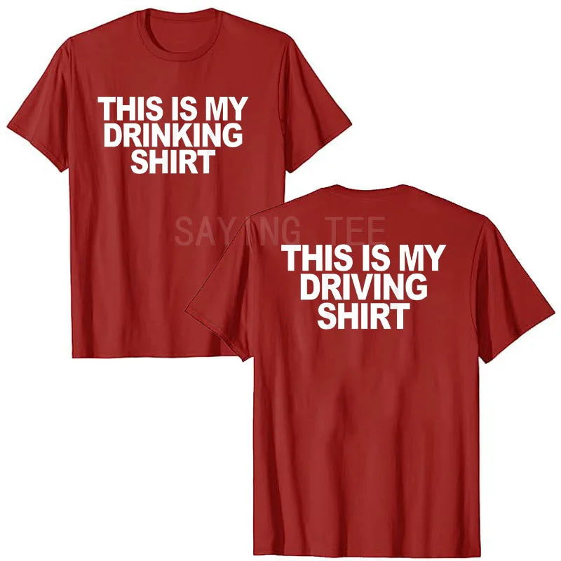This Is My Drinking Shirt and Driving Shirts