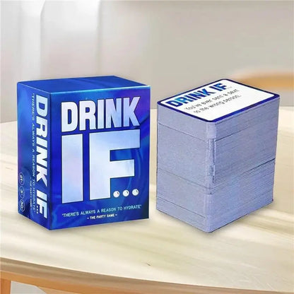 Drink IF... Hilarious Adult Drinking Game Card