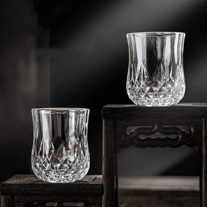 6Pcs Whiskey Glass Shot Cup