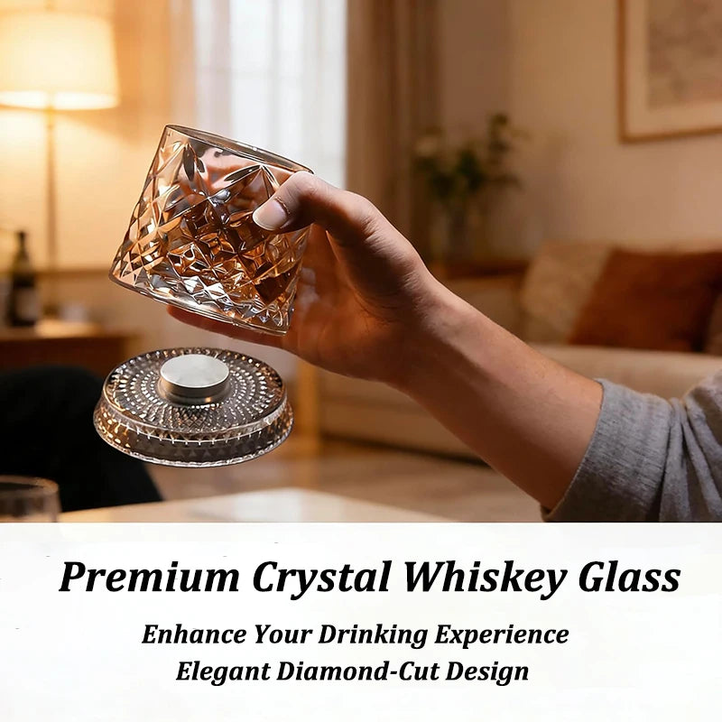 Rotate Whiskey Glasses