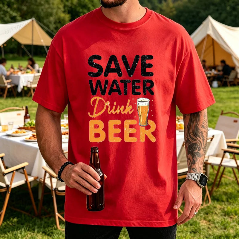 Drink Beer Men's T-Shirt