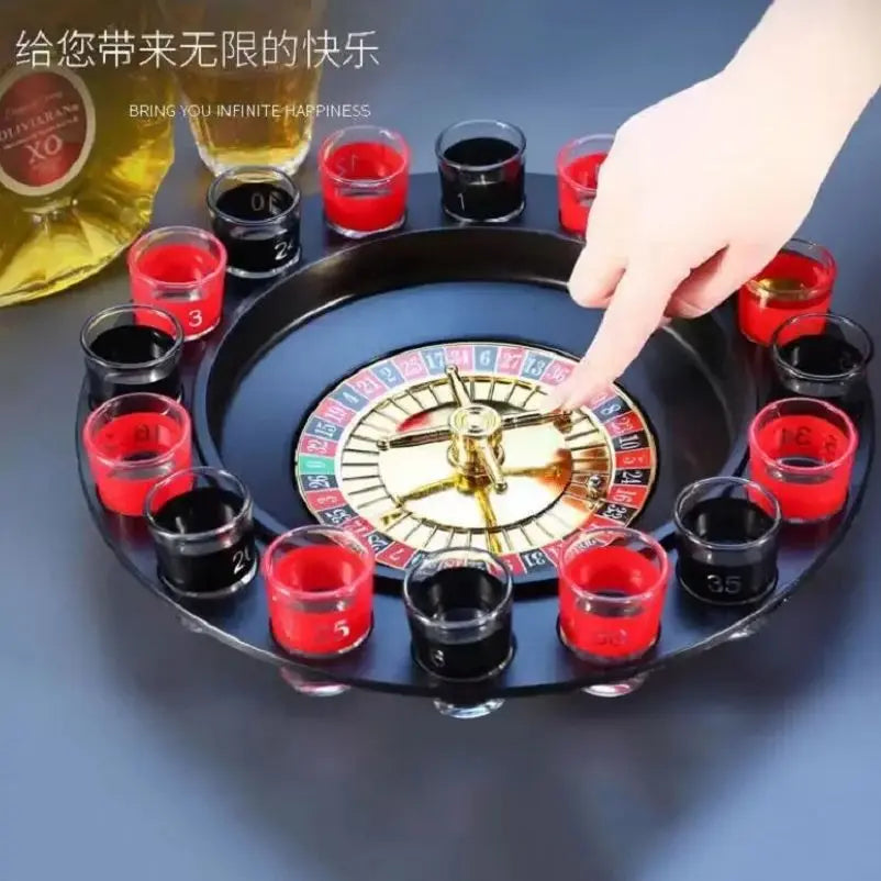 Shot Glass Drinking Roulette