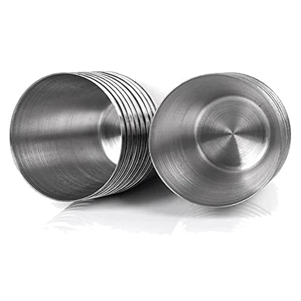 15 Pcs Stainless Steel Shot Glasses
