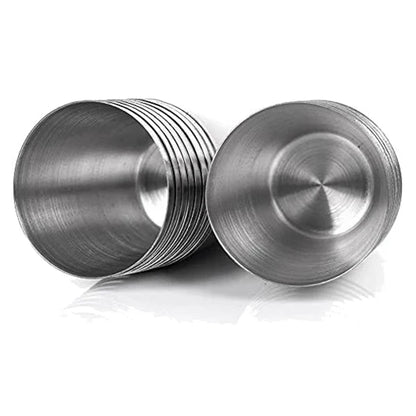 15 Pcs Stainless Steel Shot Glasses