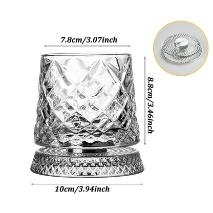 Rotate Whiskey Glasses