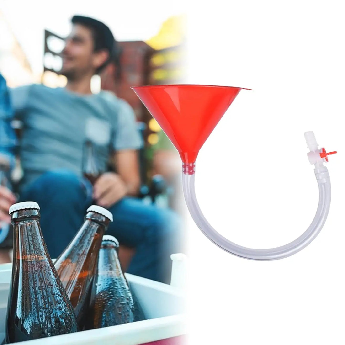 Single/Double Head Beer Funnel