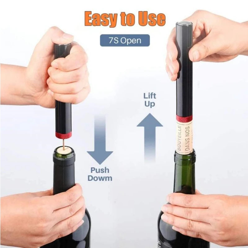Pressure Pump Wine Bottle Opener