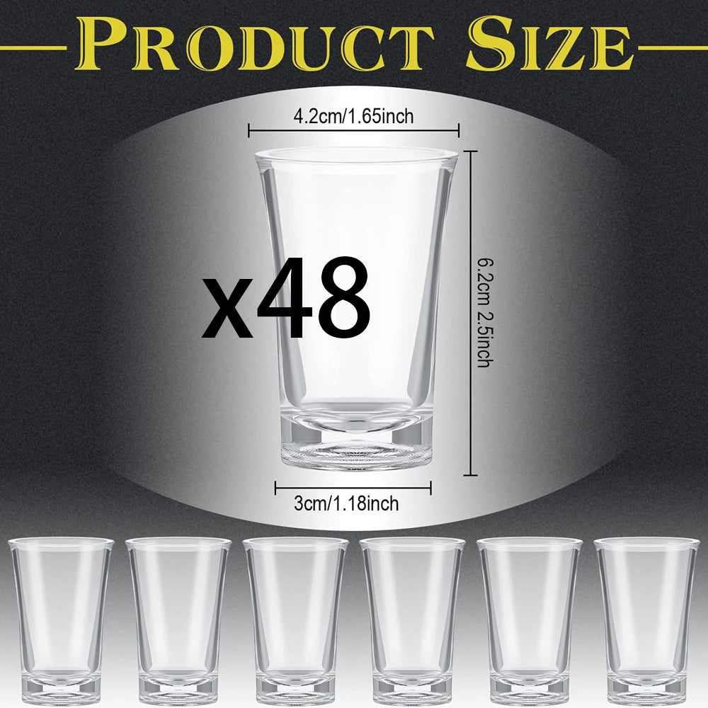 Acrylic Shot Glasses
