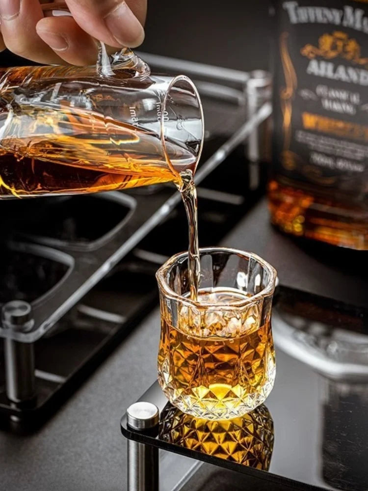 6Pcs Whiskey Glass Shot Cup