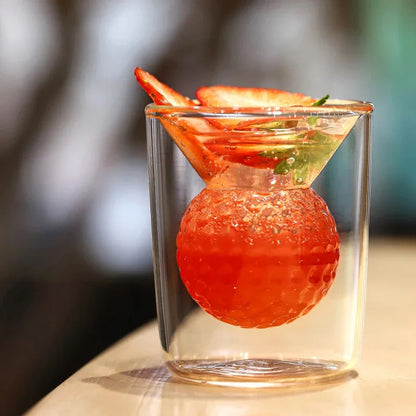 Golf Ball Glass