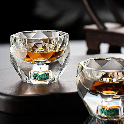 Shot Glasses Diamond Crystal Glass