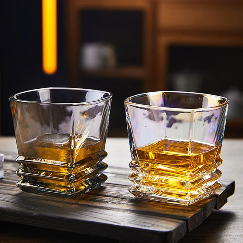 Square Whiskey Glass