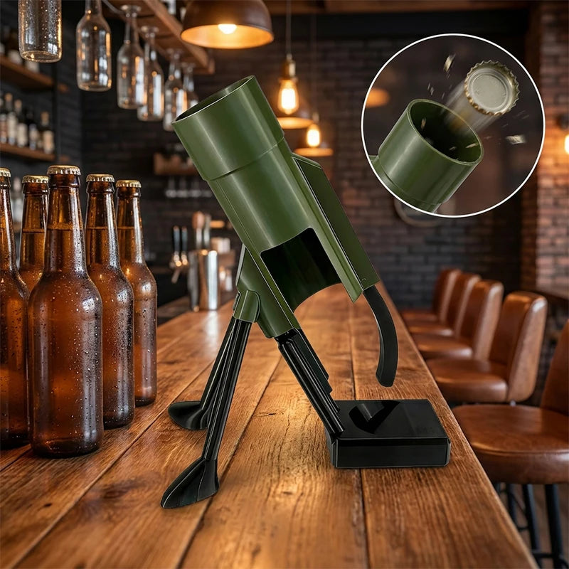 Mortar Beer Bottle Opener