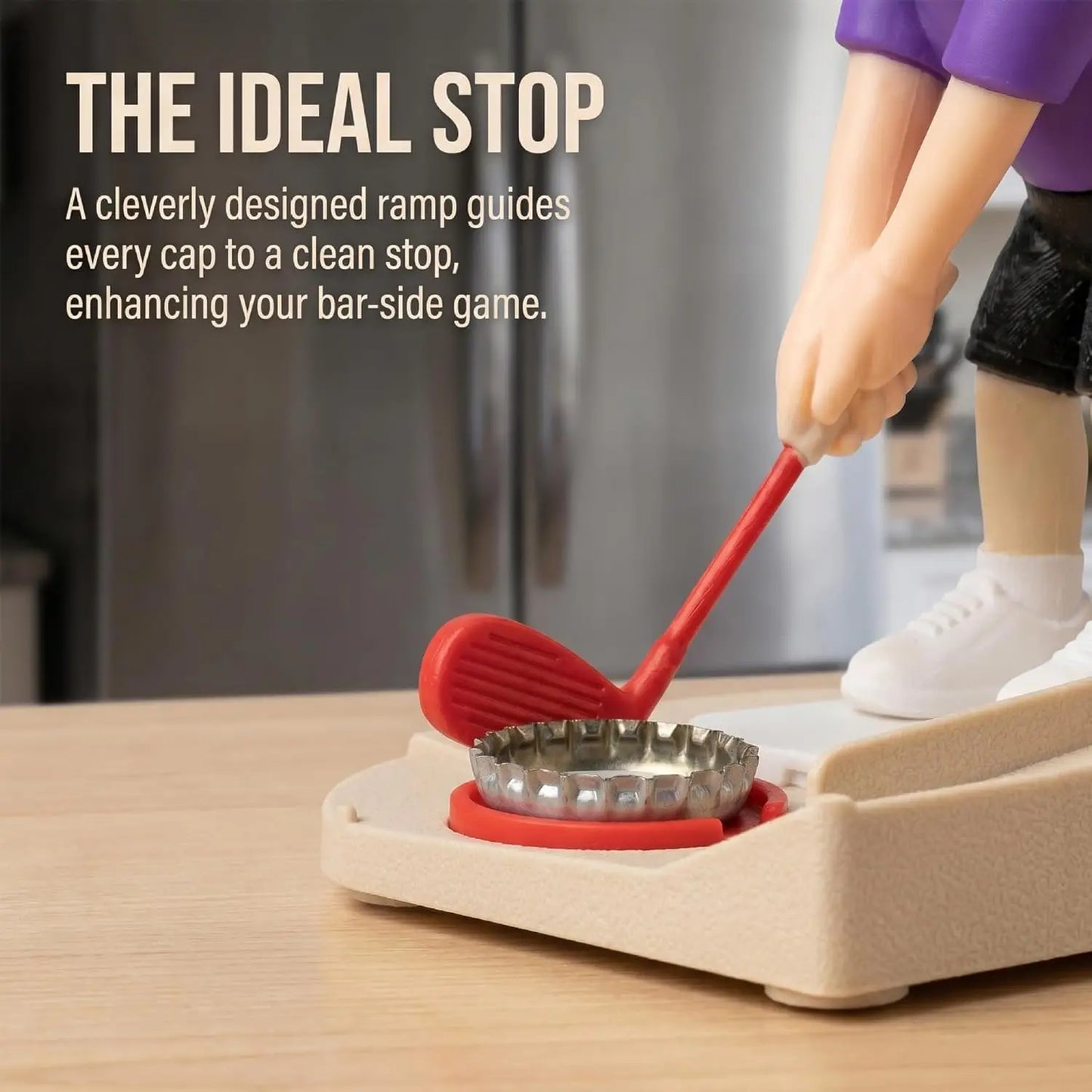 Golf Bottle Cap Launcher