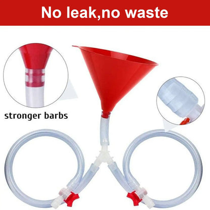 Single/Double Head Beer Funnel