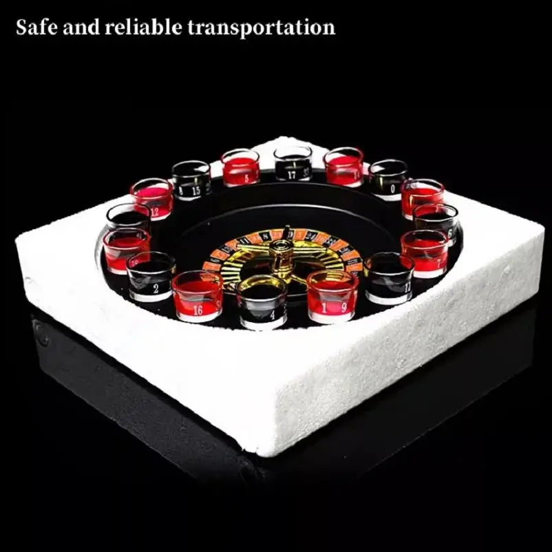 Shot Glass Drinking Roulette